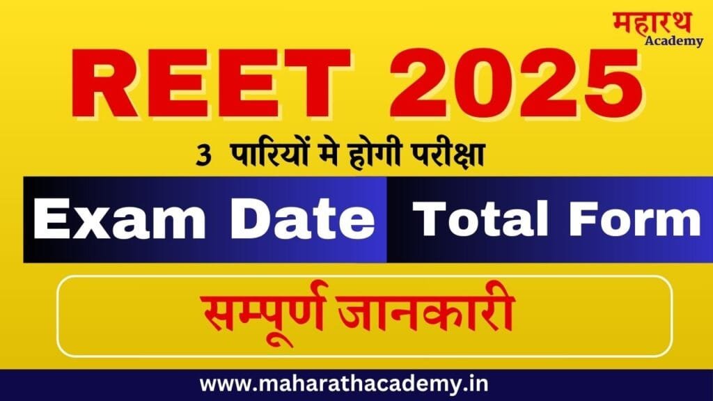 Copy of fgdfgd REET 2025 Exam Date / Time Table - REET News Today