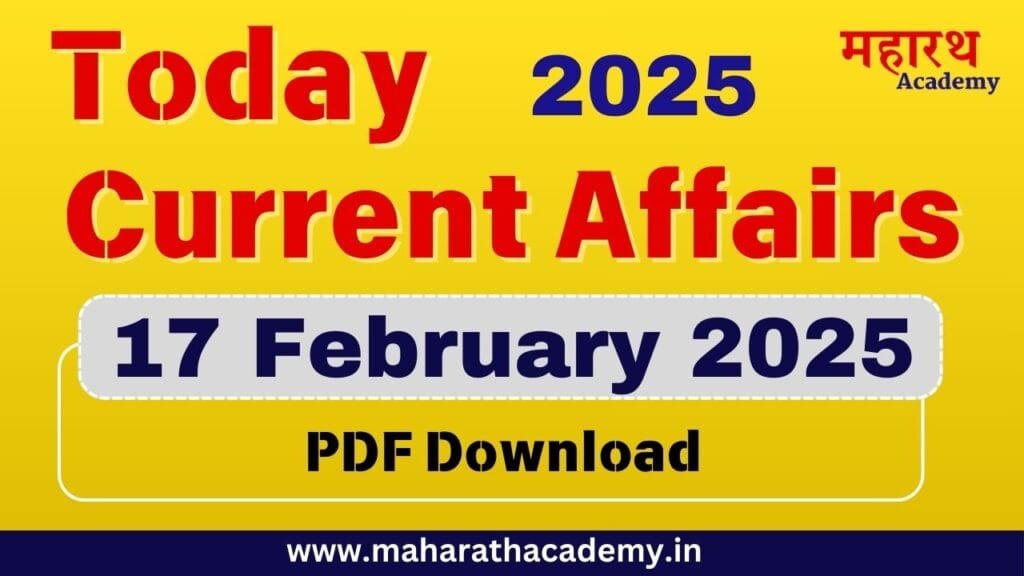 VNMVN Today Current Affairs - 17/02/2025