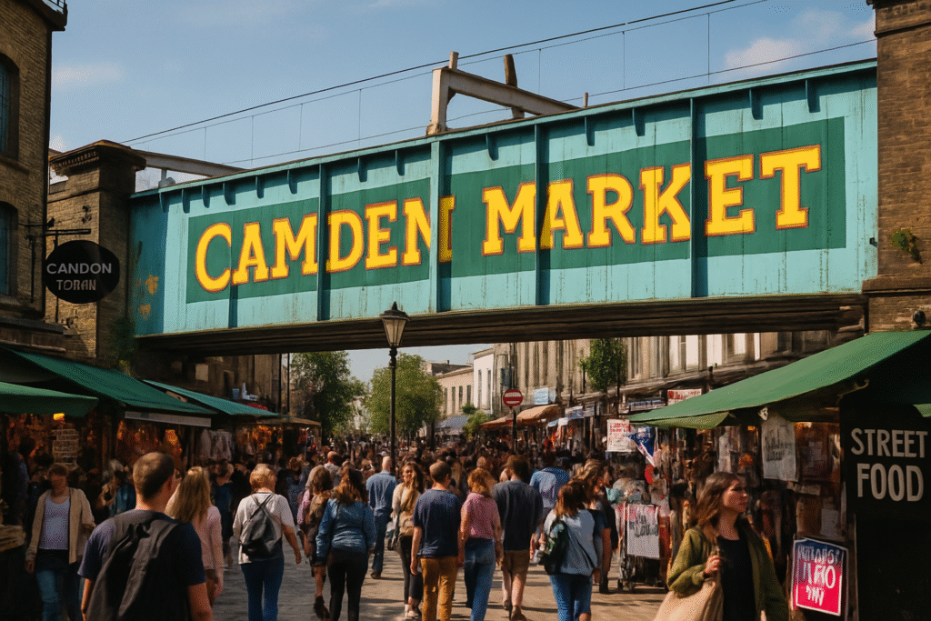 Camden Market Top 10 Tourist Attractions in London