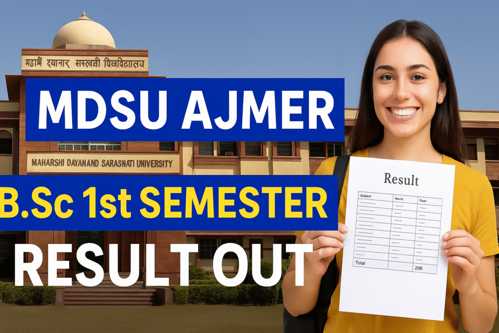 Mdsu 1st Semester Result 2025 : BA,BSc,BCom Result Download Now 1 ChatGPT Image Aug 1 2025 09 30 56 PM Mdsu 1st Semester Result 2025 : BA,BSc,BCom Result Download Now