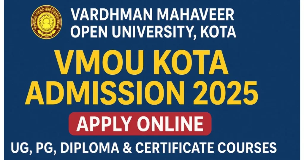 VMOU Kota Admission 2025: Apply Online for UG, PG, Diploma & Certificate Courses 1 FHJ VMOU Kota Admission 2025: Apply Online for UG, PG, Diploma & Certificate Courses