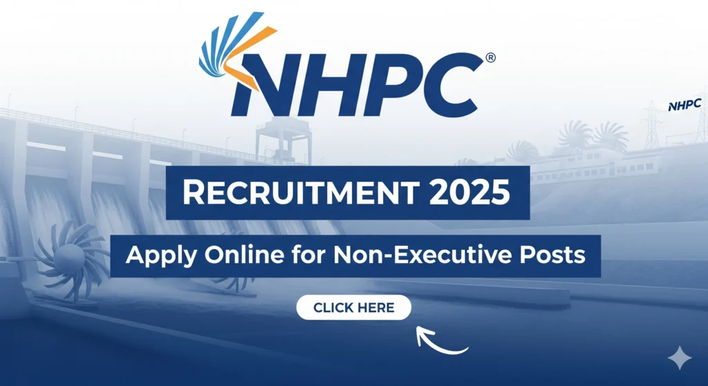 NHPC Recruitment 2025: Apply Online for Non-Executive Posts 1 GDD NHPC Recruitment 2025: Apply Online for Non-Executive Posts
