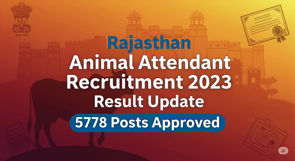 Gemini Generated Image iboibbiboibbiboi Pashu Parichar Result 2023 : पशु परिचर भर्ती 2023 रिजल्ट की बड़ी अपडेट – 5778 पदों के परिणाम को मिली मंजूरी, आज होगा जारी