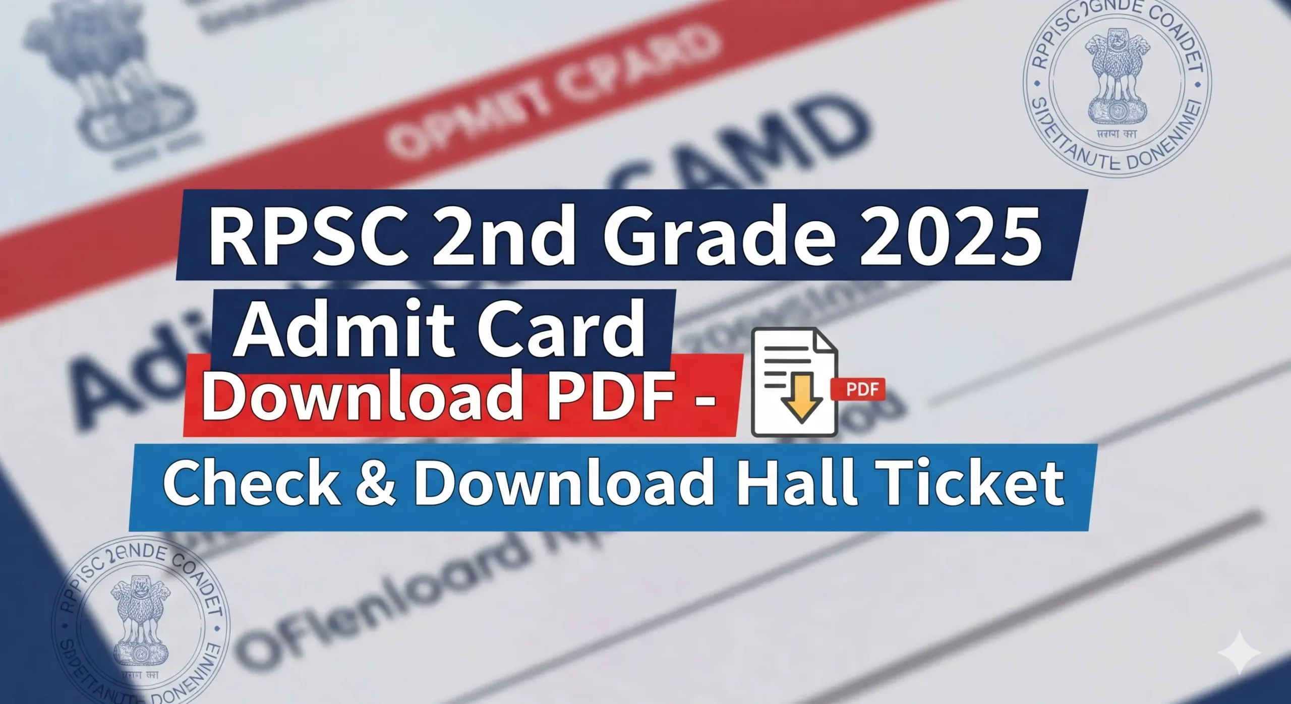 gdg scaled Admit Card