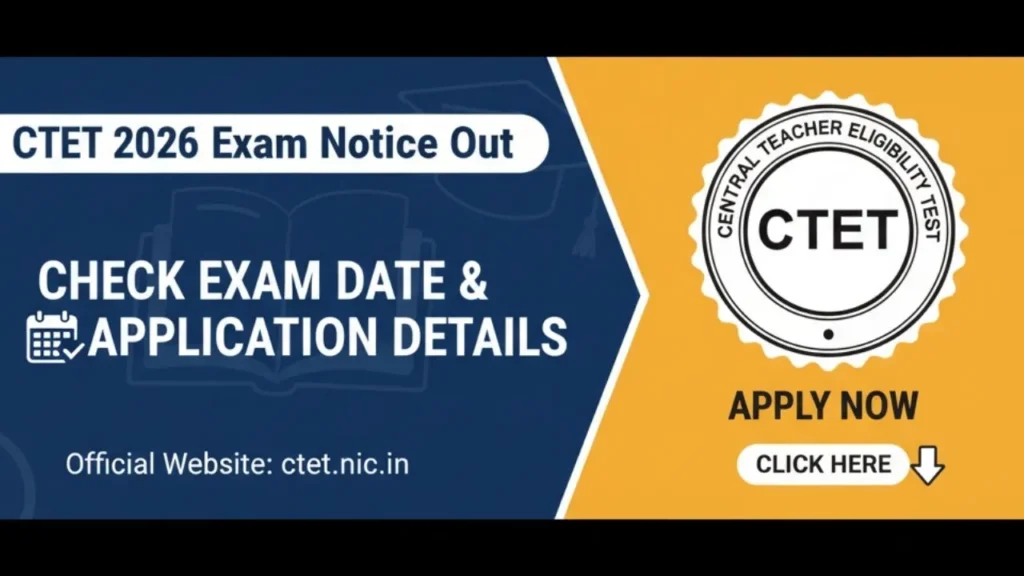 CTET 2026 Exam Notice Out – Check Exam Date, Official Website & Application Details 1 DFGDFG CTET 2026 Exam Notice Out – Check Exam Date, Official Website & Application Details