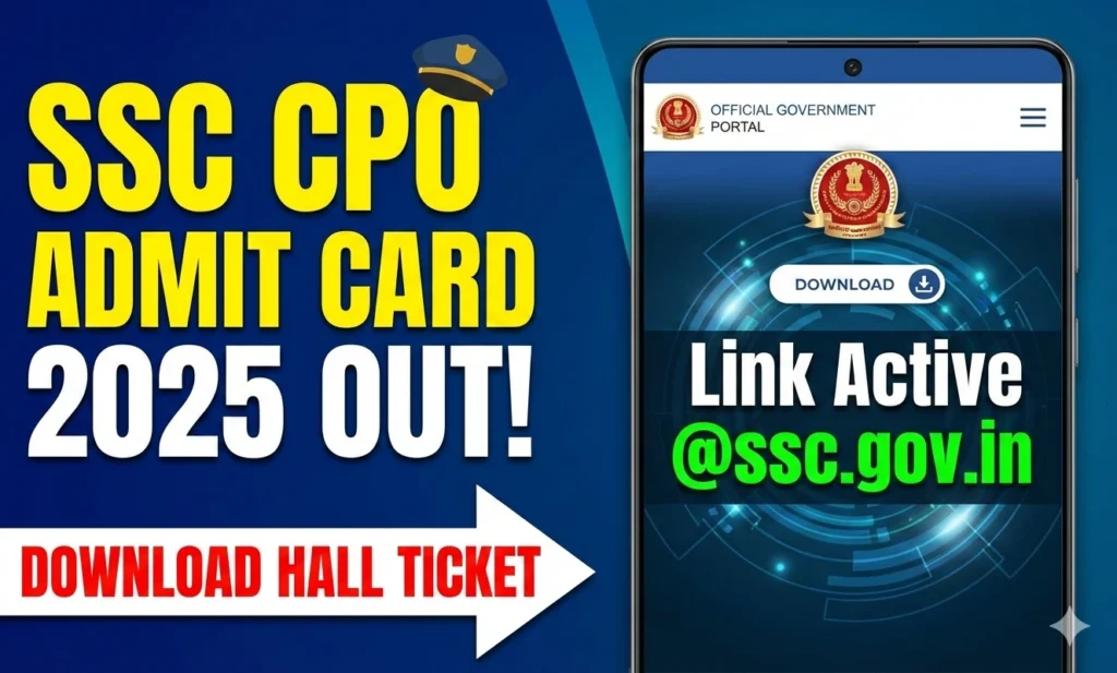 SSC CPO Admit Card 2025 Out, Download Hall Ticket Link Active @ ssc.gov.in 1 Gemini Generated Image g17288g17288g172 SSC CPO Admit Card 2025 Out, Download Hall Ticket Link Active @ ssc.gov.in
