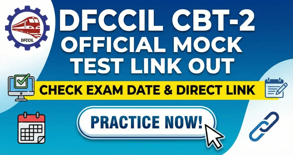DFCCIL CBT-2 Official Mock Test Link Out – Check Exam Date, Direct Link & Practice Now! 1 Gemini Generated Image l2z5tul2z5tul2z5 DFCCIL CBT-2 Official Mock Test Link Out – Check Exam Date, Direct Link & Practice Now!