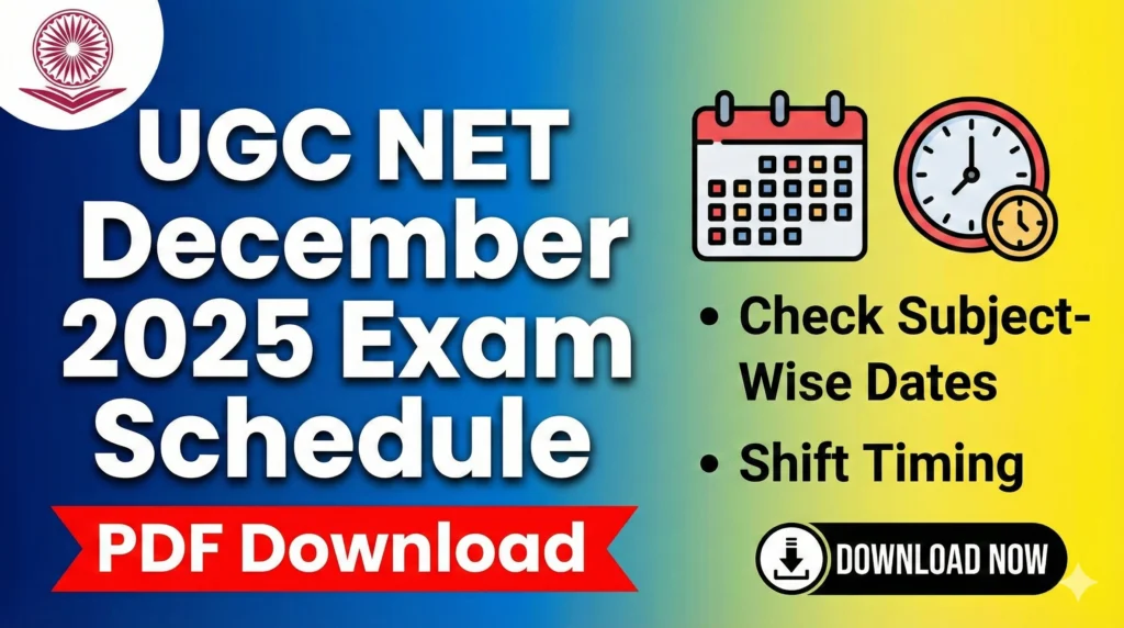 Gemini Generated Image lnq5nmlnq5nmlnq5 UGC NET December 2025 Exam Schedule PDF Download – Check Subject-Wise Dates & Shift Timing