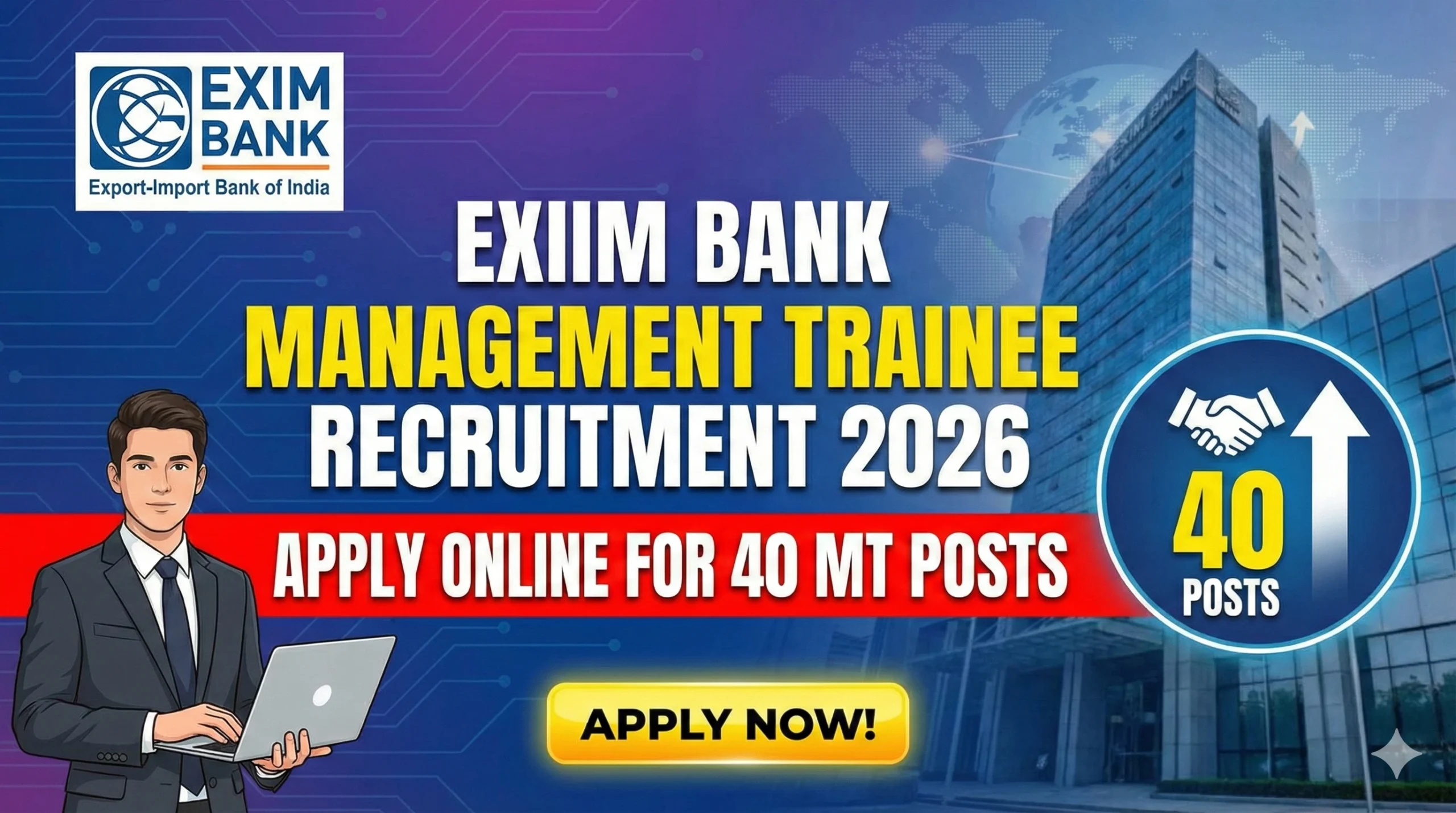 Exim Bank Management Trainee Recruitment 2026 scaled Latest Job