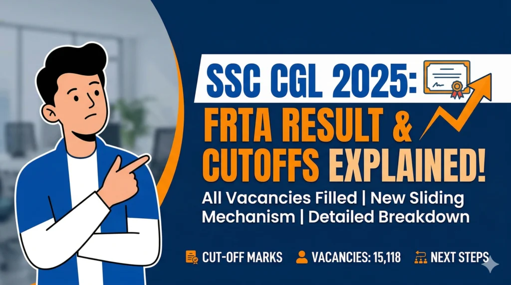 Breaking Down the SSC CGL 2025 First Round of Tentative Allocation FRTA Results Breaking Down the SSC CGL 2025 First Round of Tentative Allocation (FRTA) Results!