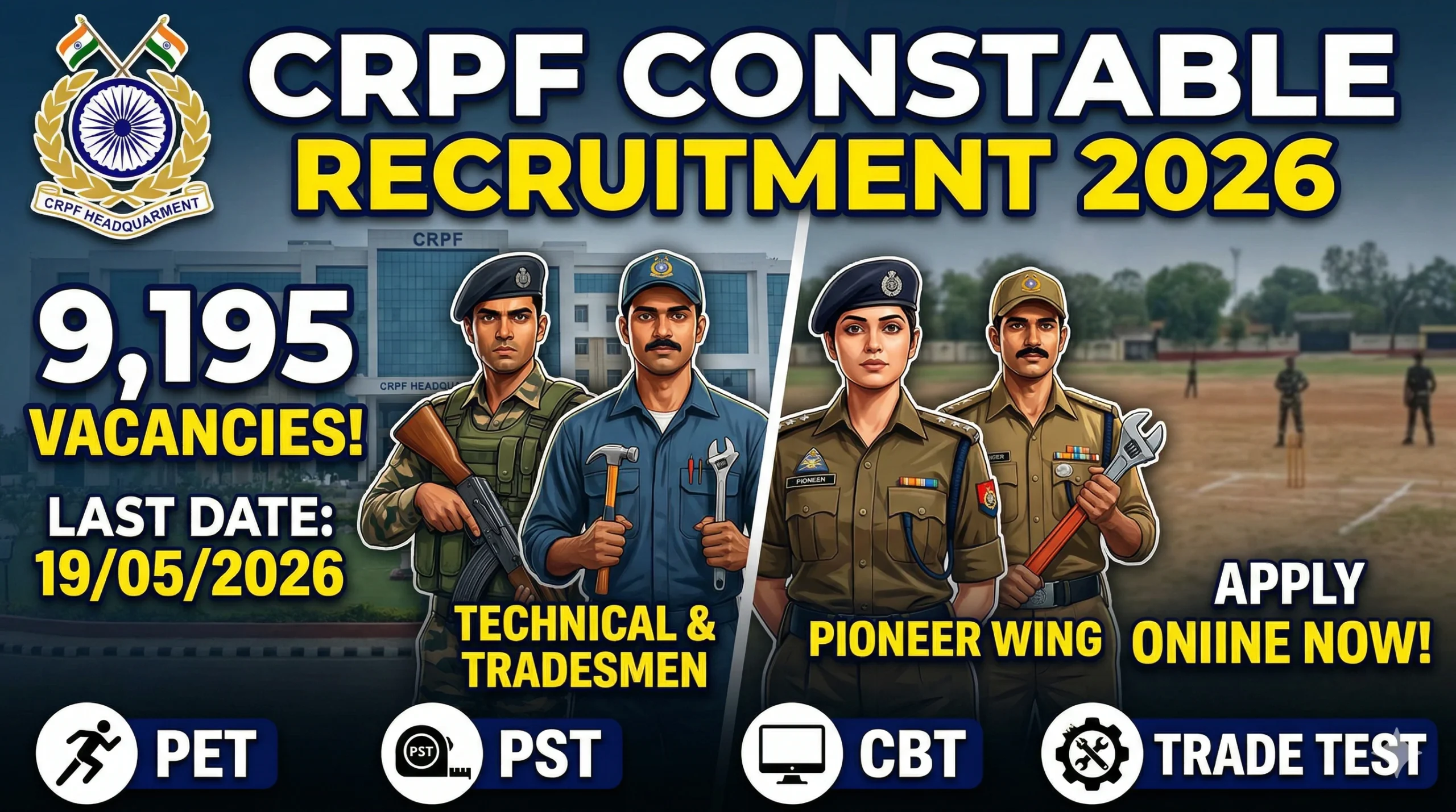 CRPF Constable Recruitment 2026 1 scaled Latest Job