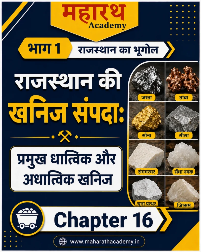 राजस्थान की खनिज संपदा प्रमुख धात्विक एवं Home