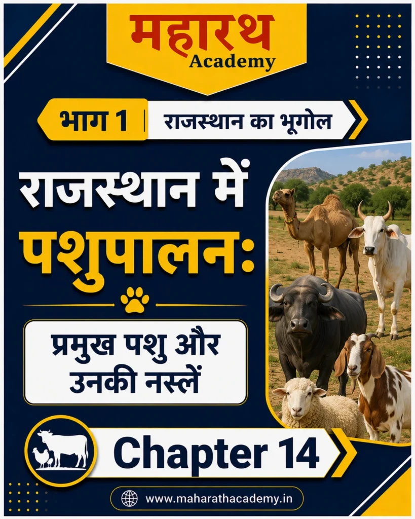 राजस्थान में पशुपालन प्रमुख पशु एवं उनकी नस्लें Rajasthan Anima Home